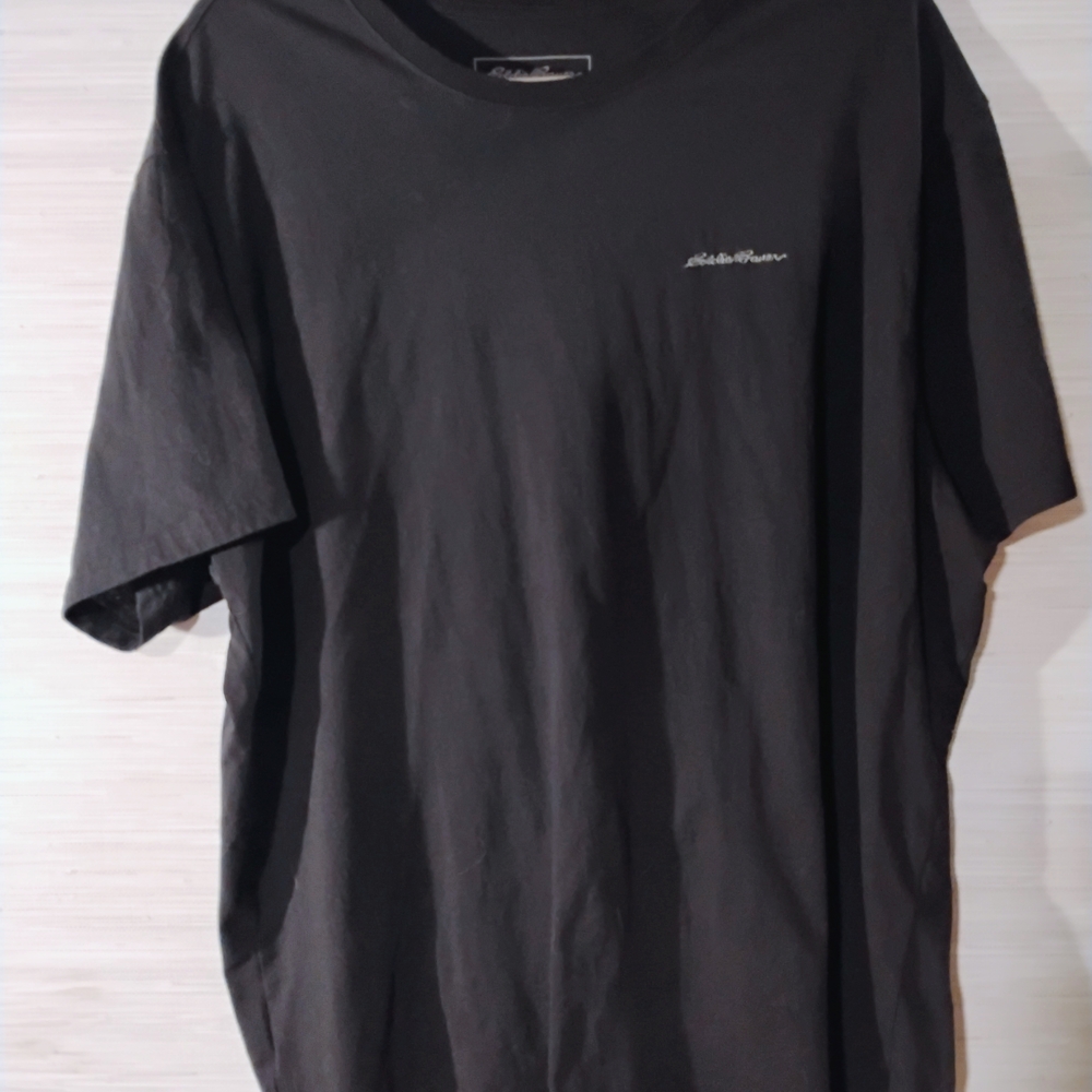 Eddie Bauer Classic Black Men's XXL T-Shirt